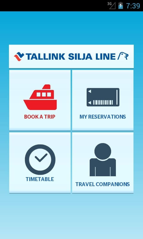 portfolio Tallink & Silja Line - booking 